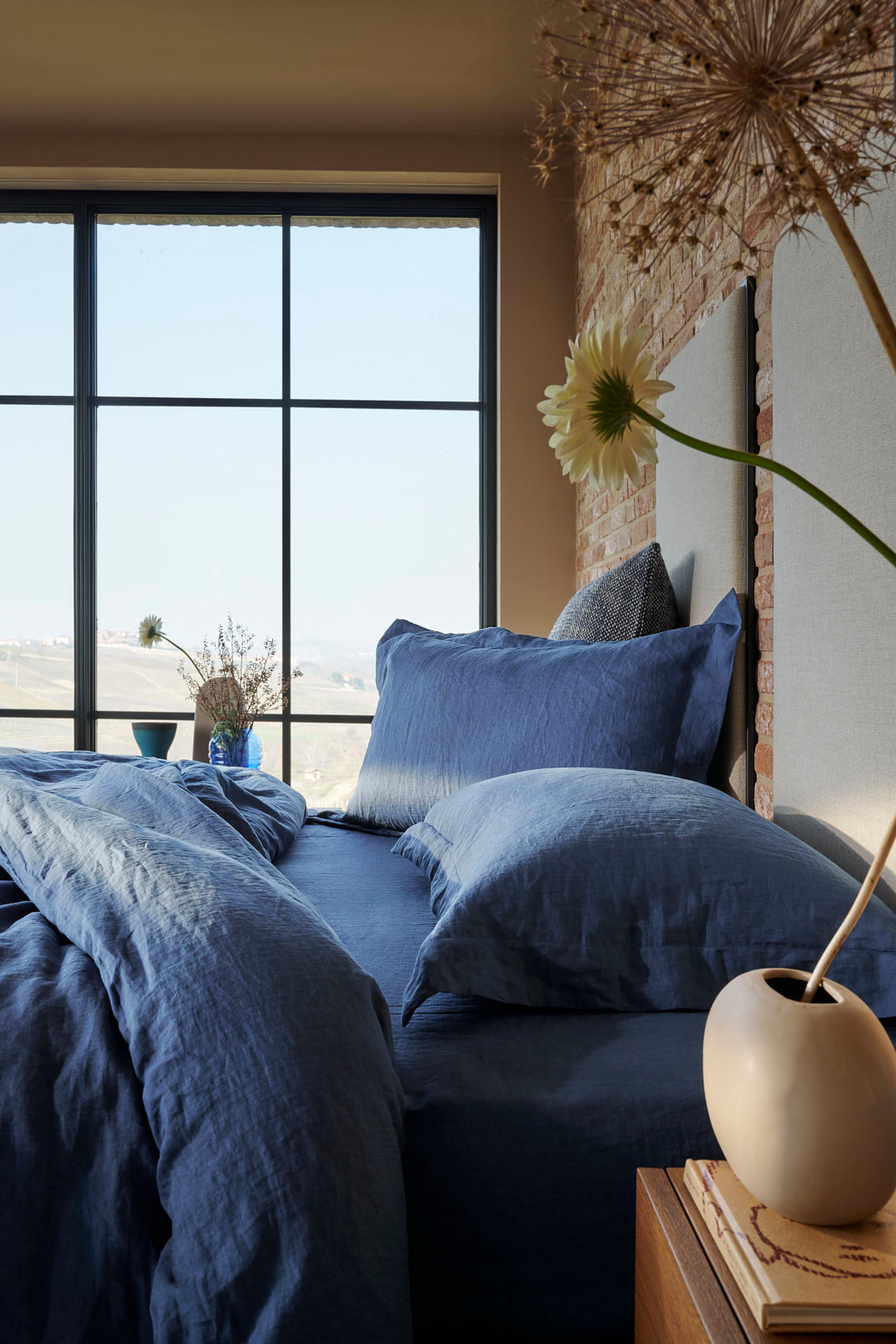 Lino Nuvola Set Duvet | L'Eleganza Naturale e Materica