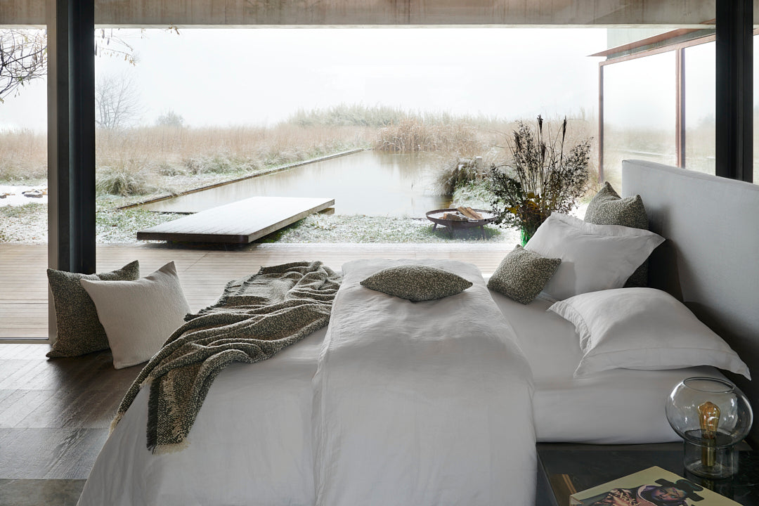 Lino Nuvola Set Duvet | L'Eleganza Naturale e Materica